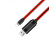Original hoco. U29 charging lightning cable red, white