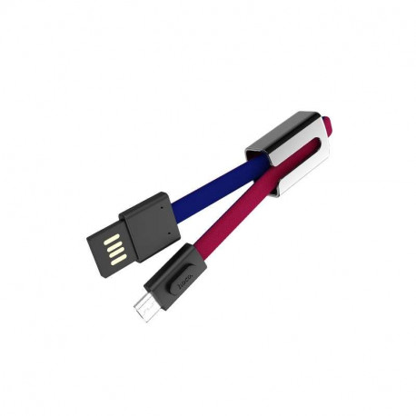 Original hoco. U36 microUSB charging data cable red