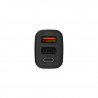 Original hoco. Z15A QC3.0 fastcharger with 3 ports black
