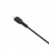 Original hoco. X13 charging microUSB cable 1m white, black