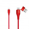Original hoco. U26 multifunction cable red