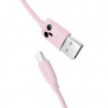 Original hoco. KX1 kikibelief charging type-c cable black, pink
