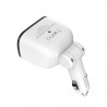 Original hoco. Z28 dual car charger with LED display white