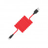 Original hoco. X21 charging type-c cable white, red