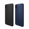 Original hoco. smartphone cover carbon for iPhone X black, blue