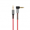 Original hoco. UPA02 stereo AUX cable 1m black, red