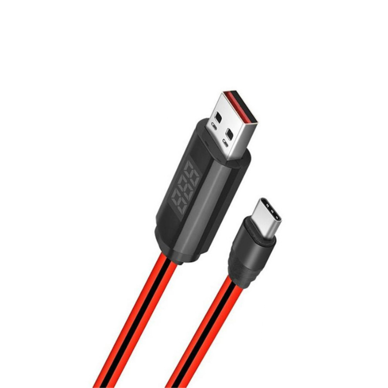 Original hoco. U29 charging microUSB cable white, red