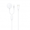 Original hoco. U69 2v1 charging cable for iPhone and Apple