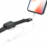 Original hoco. U69 2v1 charging cable for iPhone and Apple