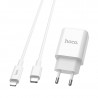 Original hoco. C71A 18W fast charging set with lightning cable