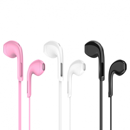 Original hoco. M39 earphones black, pink