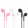 Original hoco. M39 earphones black, pink