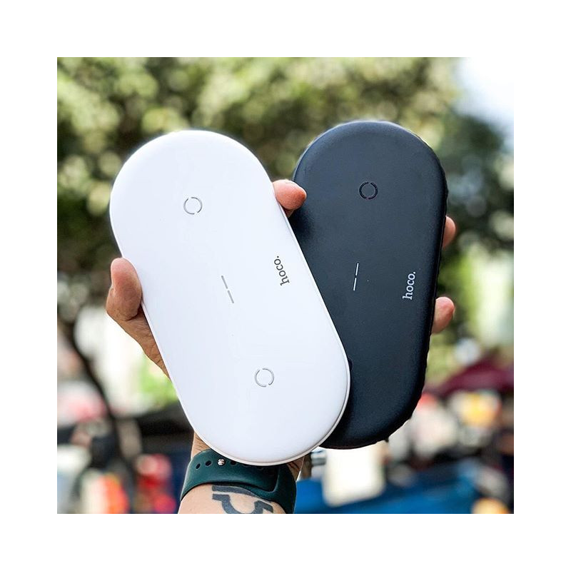 Original hoco. CW23 2in1 wireless charger white