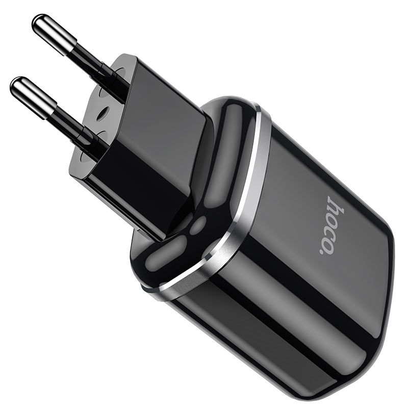 Original hoco. N4 dual USB charger black, white