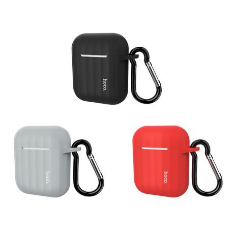 Original hoco. WB10 protective case for Airpod earphones red